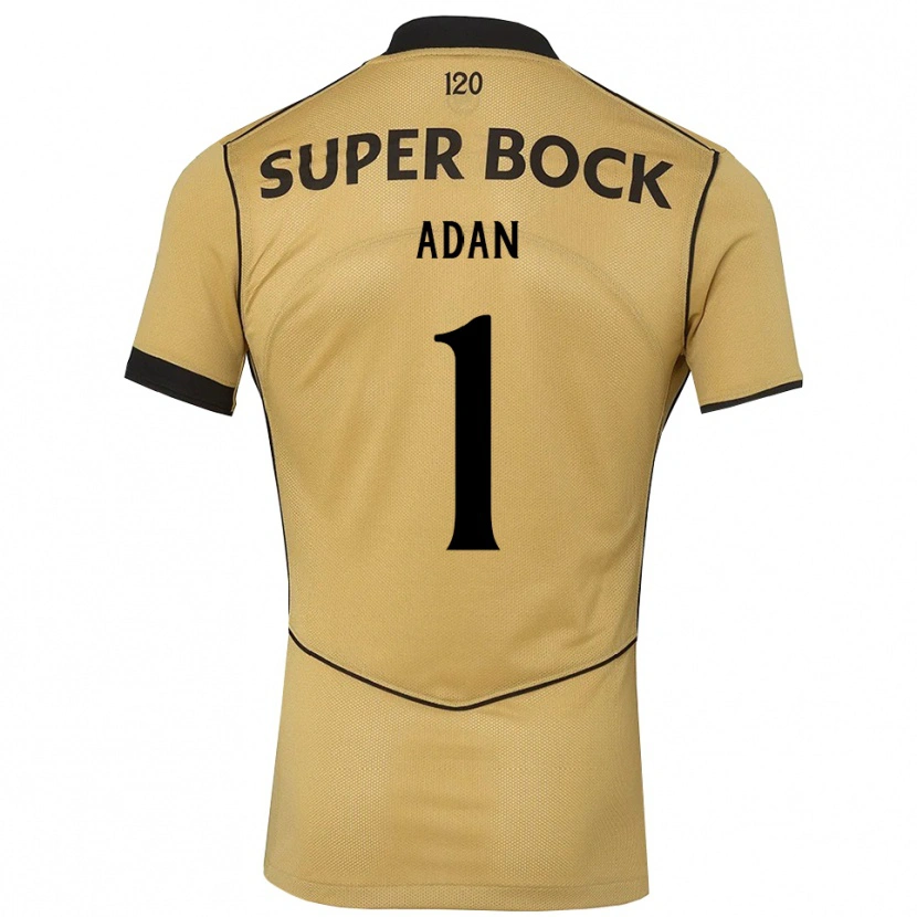 Danxen Pánské Antonio Adan #1 Zlatavě Rudá Černá Daleko Hráčské Dresy 2026/27 Dres