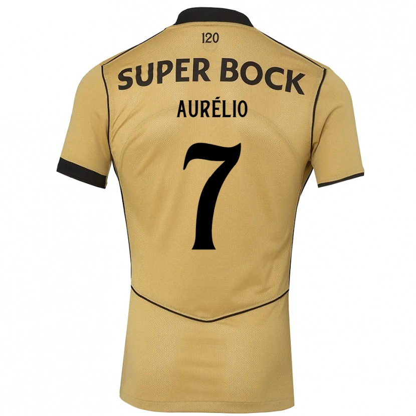 Danxen Pánské Délcio Aurélio #7 Zlatavě Rudá Černá Daleko Hráčské Dresy 2026/27 Dres