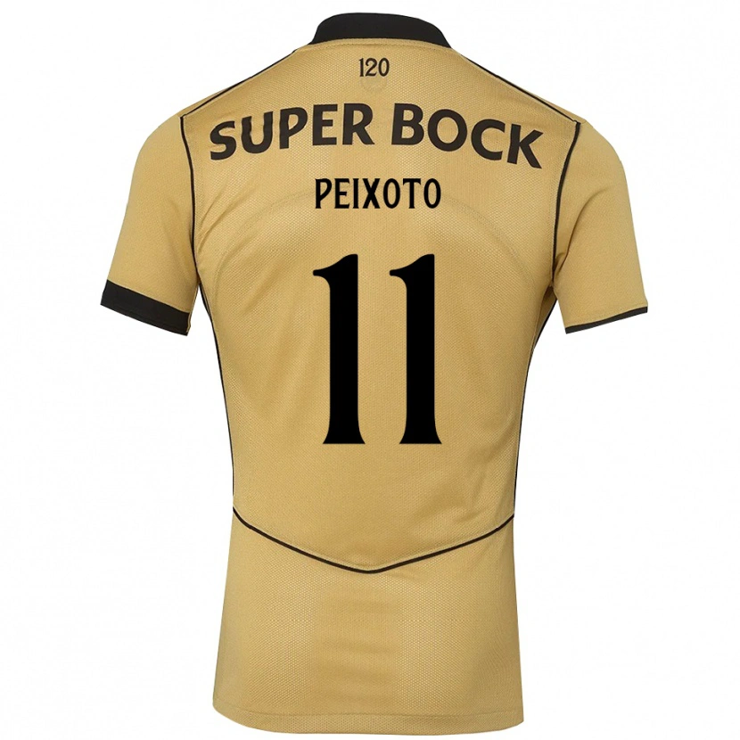 Danxen Pánské Martim Peixoto #11 Zlatavě Rudá Černá Daleko Hráčské Dresy 2026/27 Dres