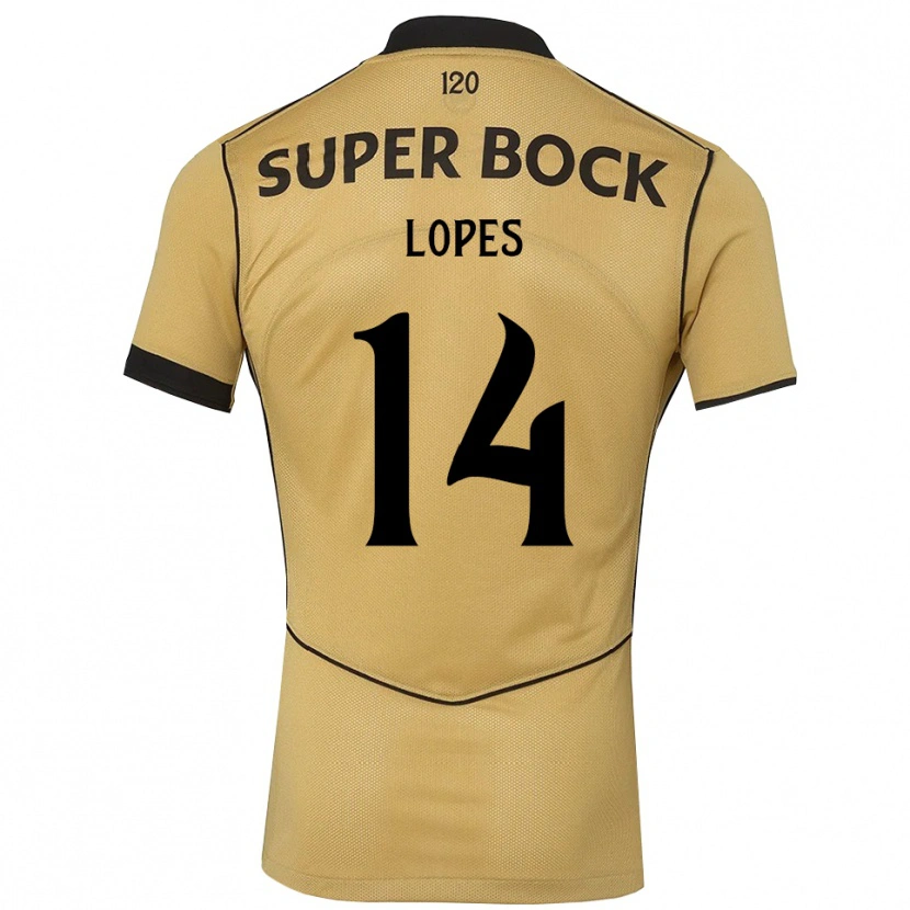 Danxen Pánské Winilson Lopes #14 Zlatavě Rudá Černá Daleko Hráčské Dresy 2026/27 Dres