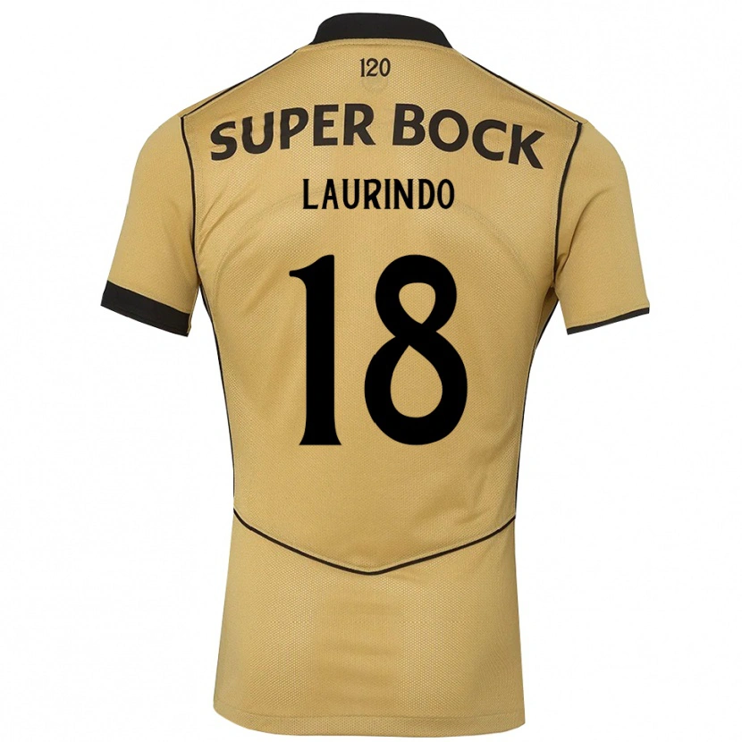 Danxen Pánské Laurindo Pimentel Mendonça #18 Zlatavě Rudá Černá Daleko Hráčské Dresy 2026/27 Dres