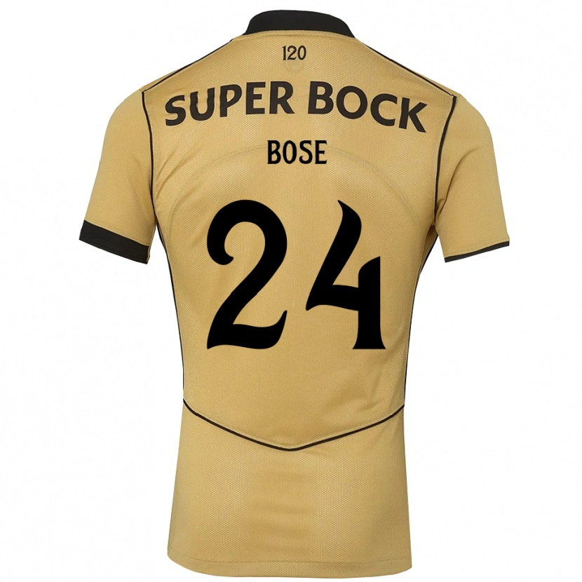 Danxen Pánské Ria Bose #24 Zlatavě Rudá Černá Daleko Hráčské Dresy 2026/27 Dres