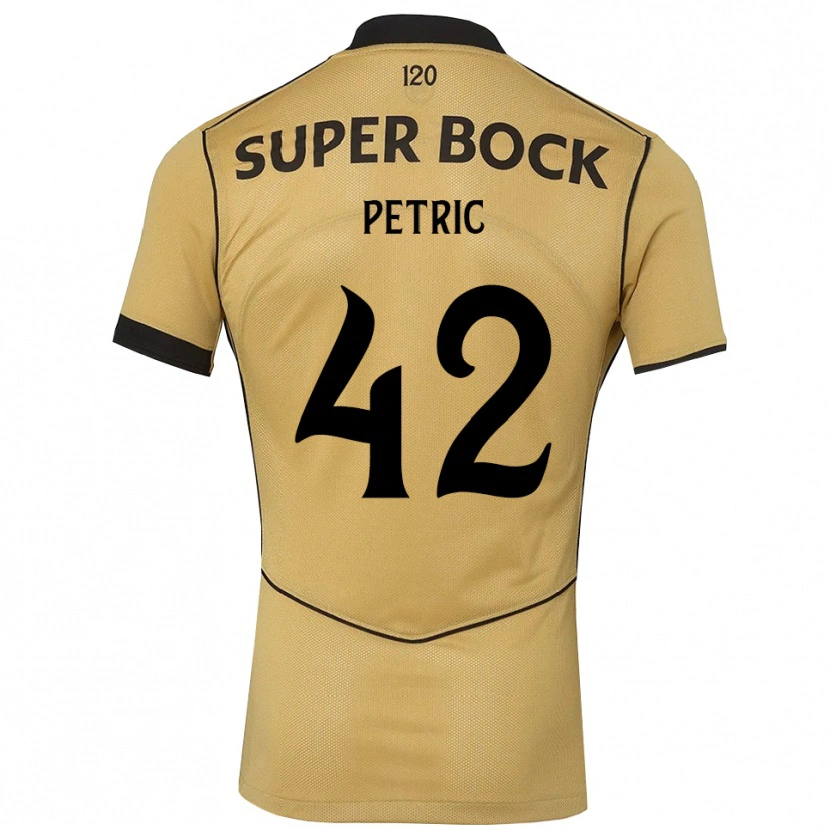 Danxen Pánské Luka Petric #42 Zlatavě Rudá Černá Daleko Hráčské Dresy 2026/27 Dres