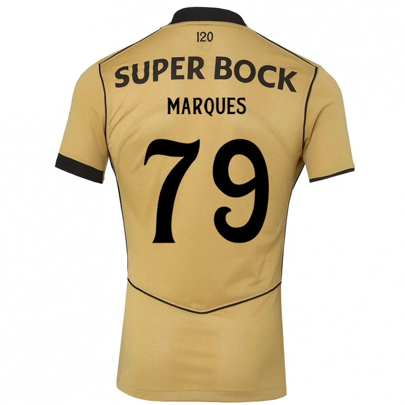 Danxen Pánské Rodrigo Marquês #79 Zlatavě Rudá Černá Daleko Hráčské Dresy 2026/27 Dres