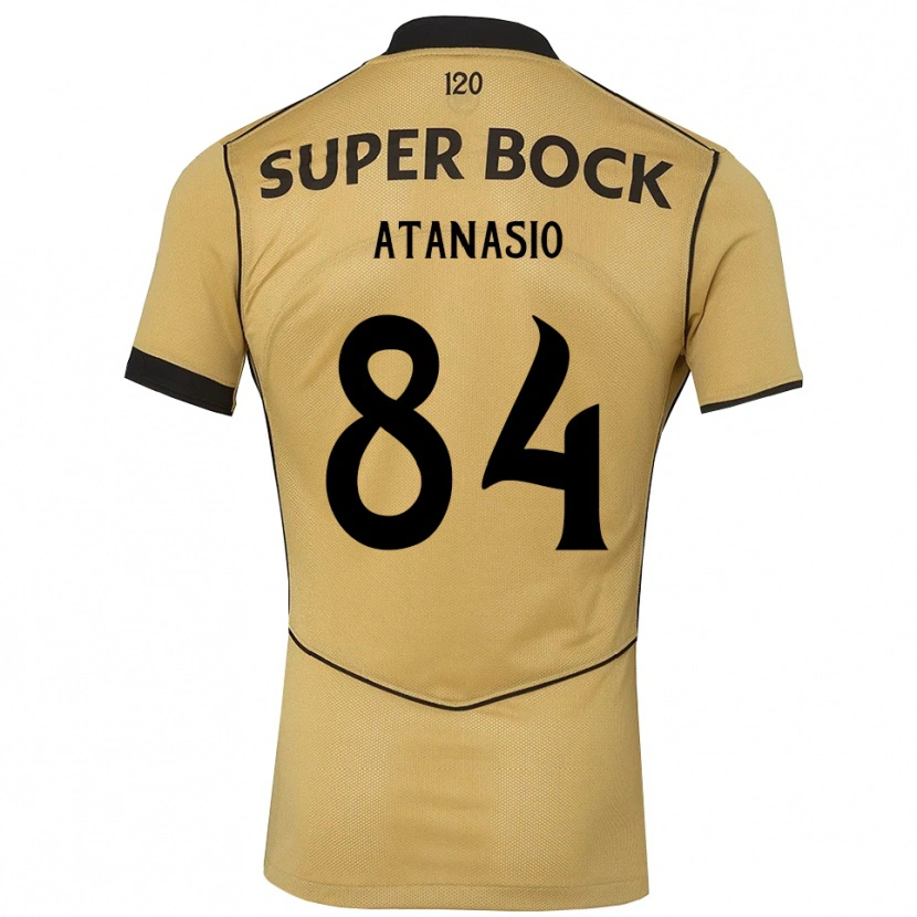 Danxen Pánské Atanásio Afonso Miranda Cunha #84 Zlatavě Rudá Černá Daleko Hráčské Dresy 2026/27 Dres