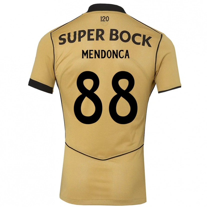 Danxen Pánské Manuel Mendonça #88 Zlatavě Rudá Černá Daleko Hráčské Dresy 2026/27 Dres