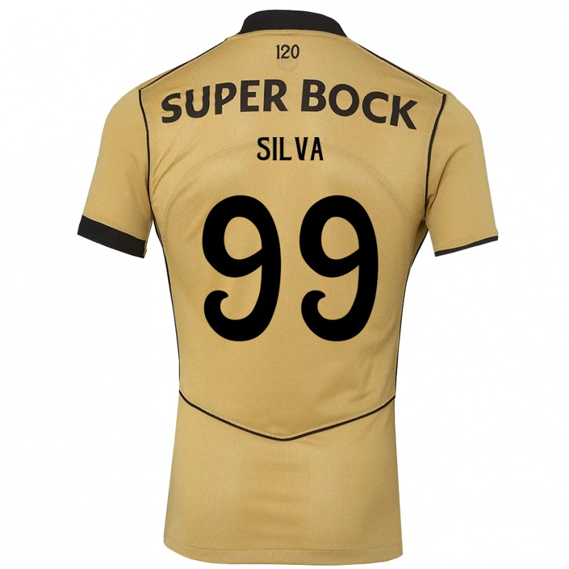 Danxen Pánské Francisco Silva #99 Zlatavě Rudá Černá Daleko Hráčské Dresy 2026/27 Dres