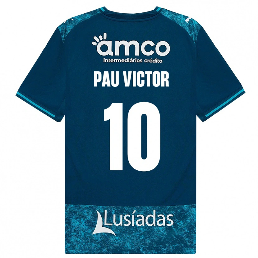 Danxen Pánské Pau Víctor #10 Tmavě Břidlicově Šedá Středně Tyrkysová Daleko Hráčské Dresy 2026/27 Dres