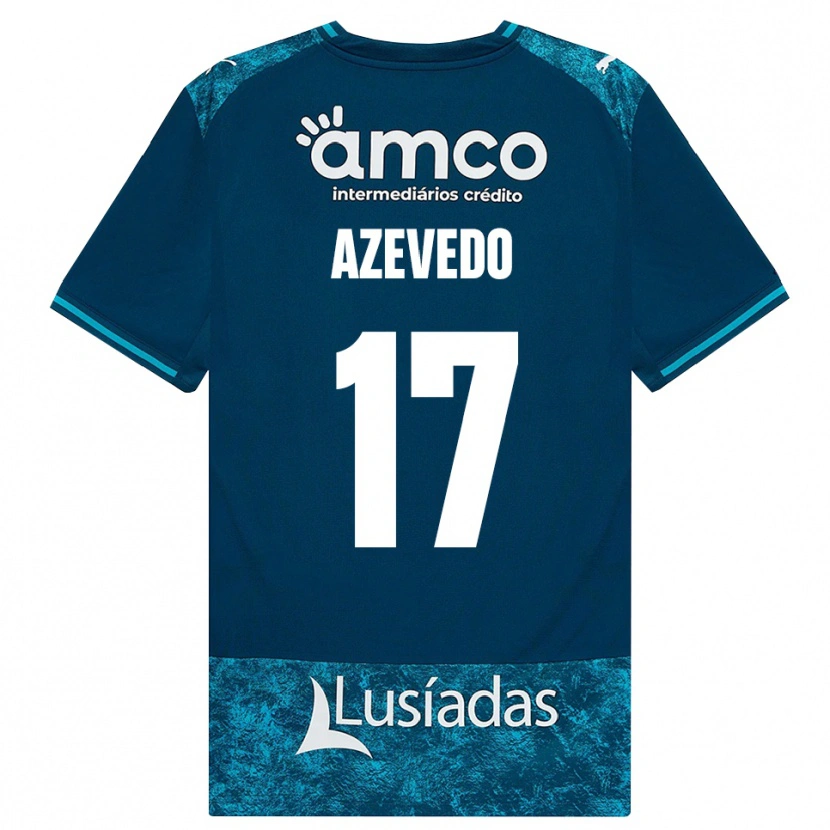 Danxen Pánské Mariana Azevedo #17 Tmavě Břidlicově Šedá Středně Tyrkysová Daleko Hráčské Dresy 2026/27 Dres