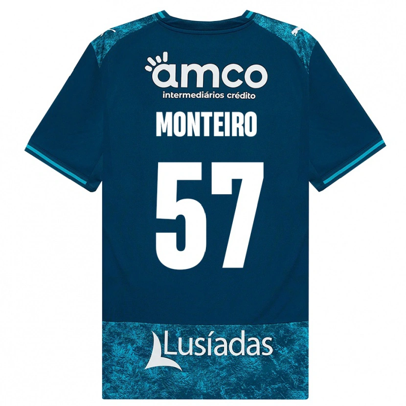 Danxen Pánské Jordan Monteiro #57 Tmavě Břidlicově Šedá Středně Tyrkysová Daleko Hráčské Dresy 2026/27 Dres