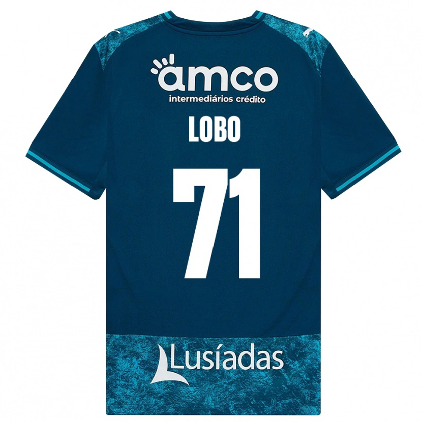 Danxen Pánské Diogo Lobo #71 Tmavě Břidlicově Šedá Středně Tyrkysová Daleko Hráčské Dresy 2026/27 Dres