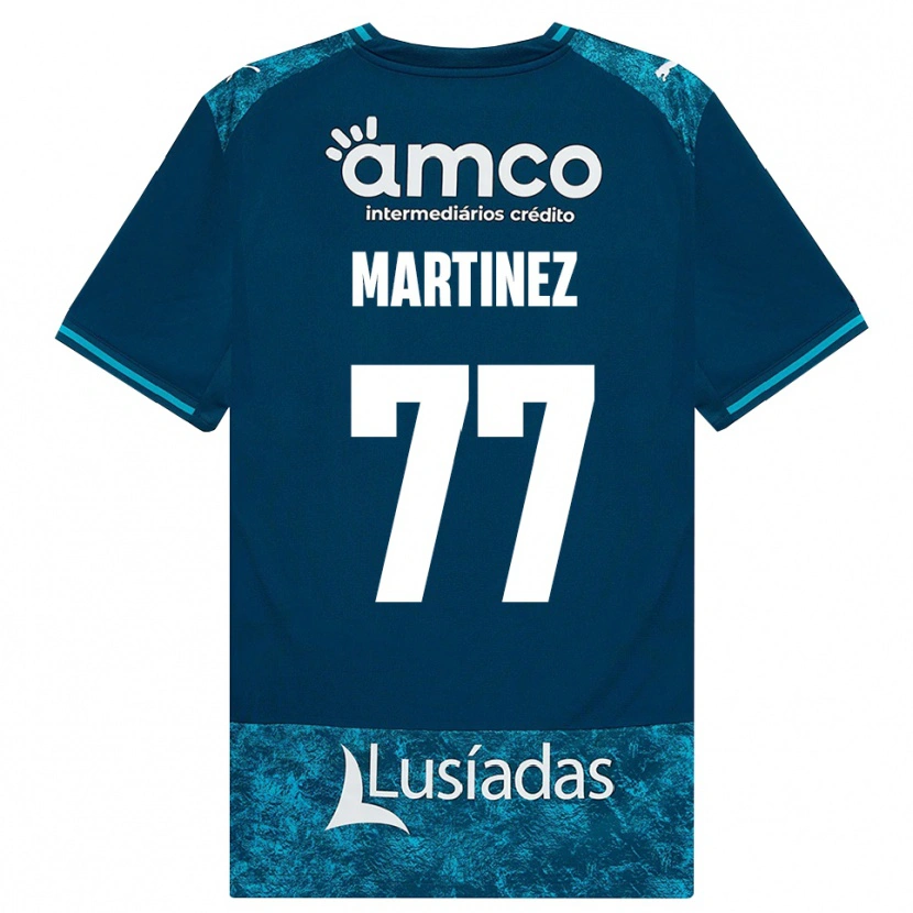 Danxen Pánské Gabri Martínez #77 Tmavě Břidlicově Šedá Středně Tyrkysová Daleko Hráčské Dresy 2026/27 Dres
