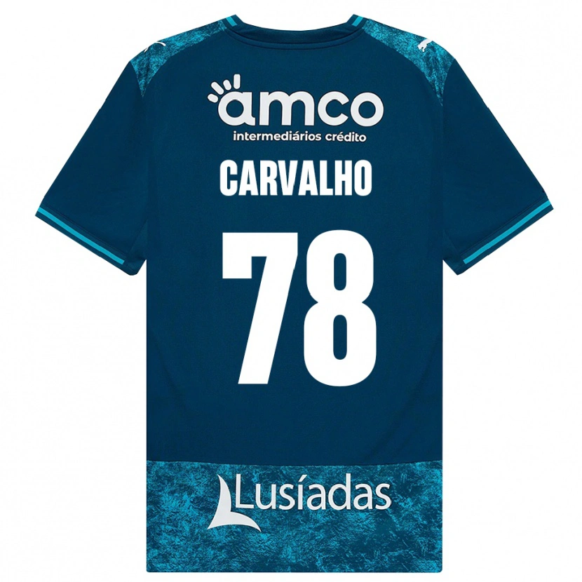 Danxen Pánské João Carvalho #78 Tmavě Břidlicově Šedá Středně Tyrkysová Daleko Hráčské Dresy 2026/27 Dres