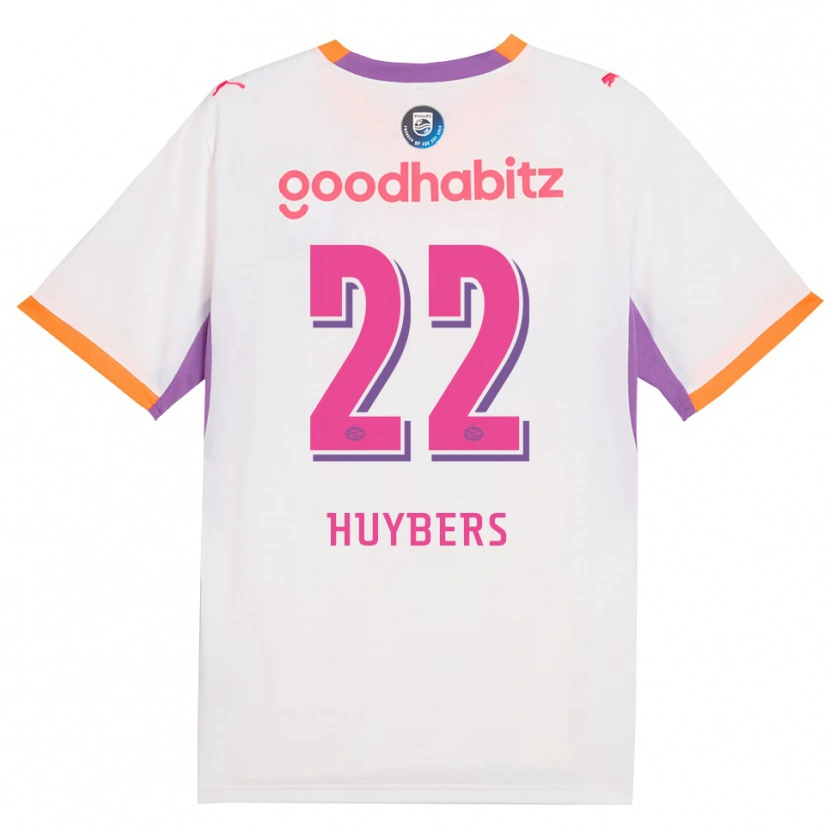 Danxen Pánské Quinten Huybers #22 Bílá Fialová Oranžová Daleko Hráčské Dresy 2026/27 Dres