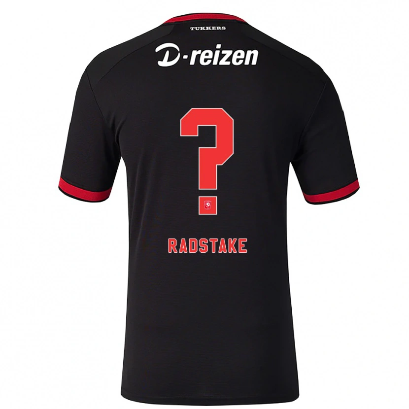 Danxen Pánské Ruben Radstake #0 Červená Bílá Černá Daleko Hráčské Dresy 2026/27 Dres