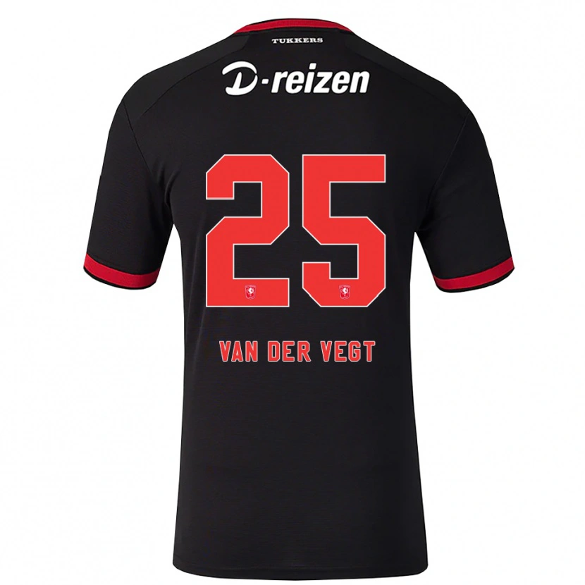 Danxen Pánské Imre Van Der Vegt #25 Červená Bílá Černá Daleko Hráčské Dresy 2026/27 Dres
