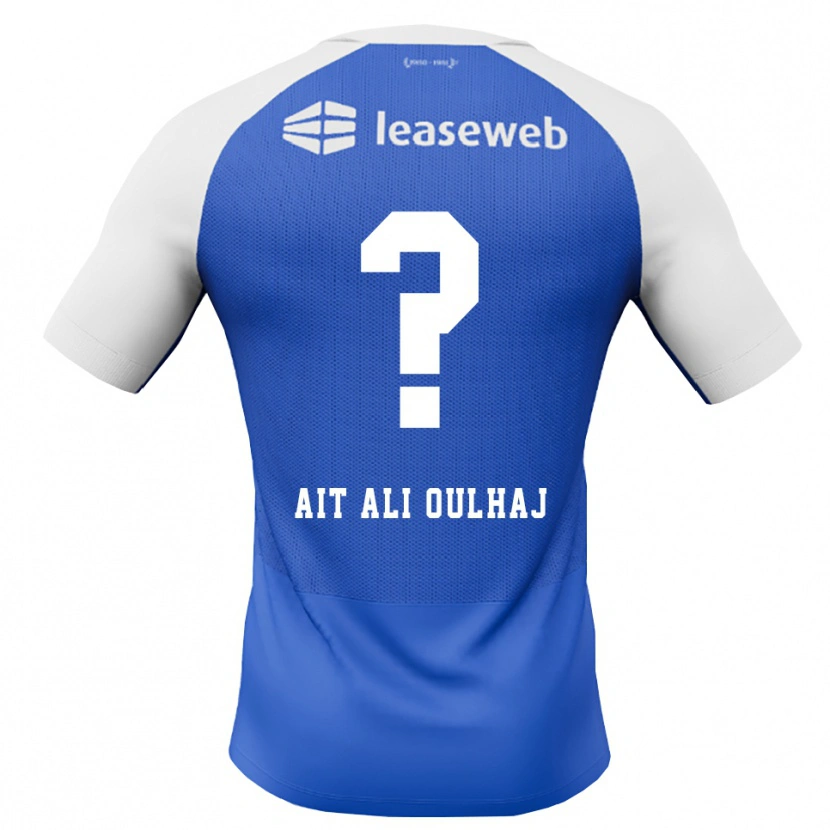 Danxen Pánské Adam Ait Ali Oulhaj #0 Modrá Chodníčková Červená Bílá Daleko Hráčské Dresy 2026/27 Dres