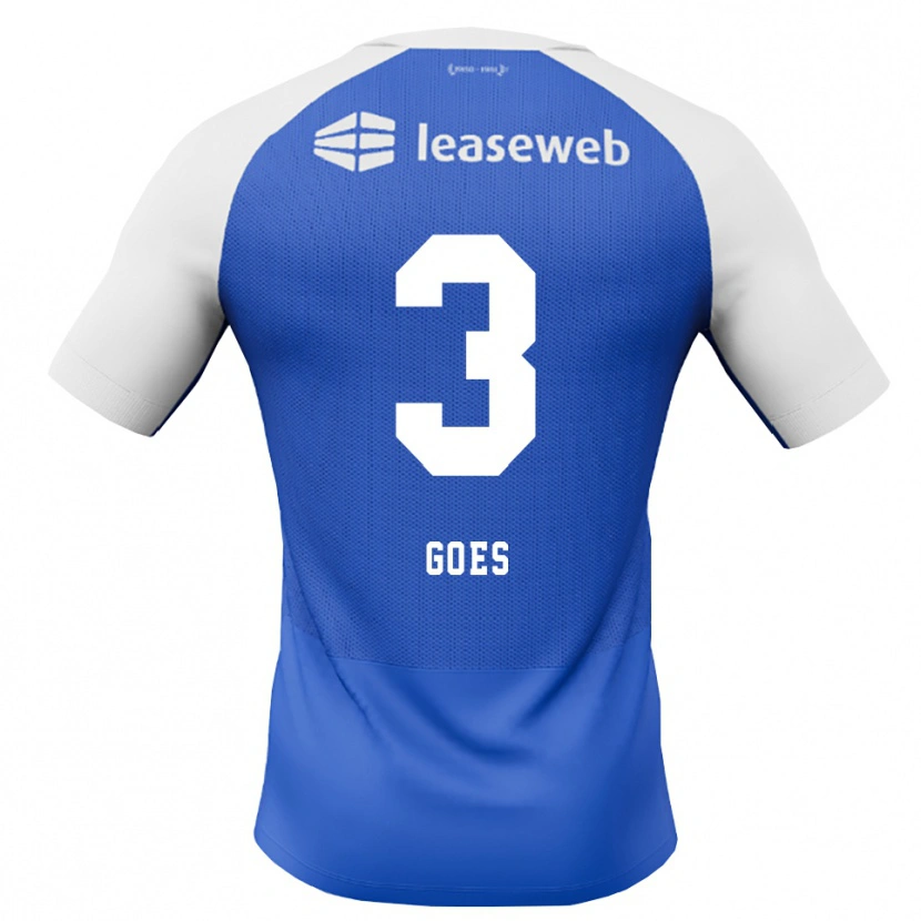 Danxen Pánské Wouter Goes #3 Modrá Chodníčková Červená Bílá Daleko Hráčské Dresy 2026/27 Dres
