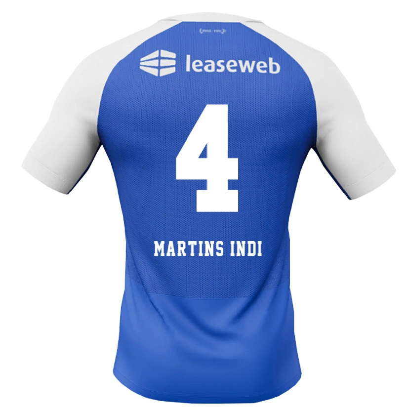 Danxen Pánské Bruno Martins Indi #4 Modrá Chodníčková Červená Bílá Daleko Hráčské Dresy 2026/27 Dres
