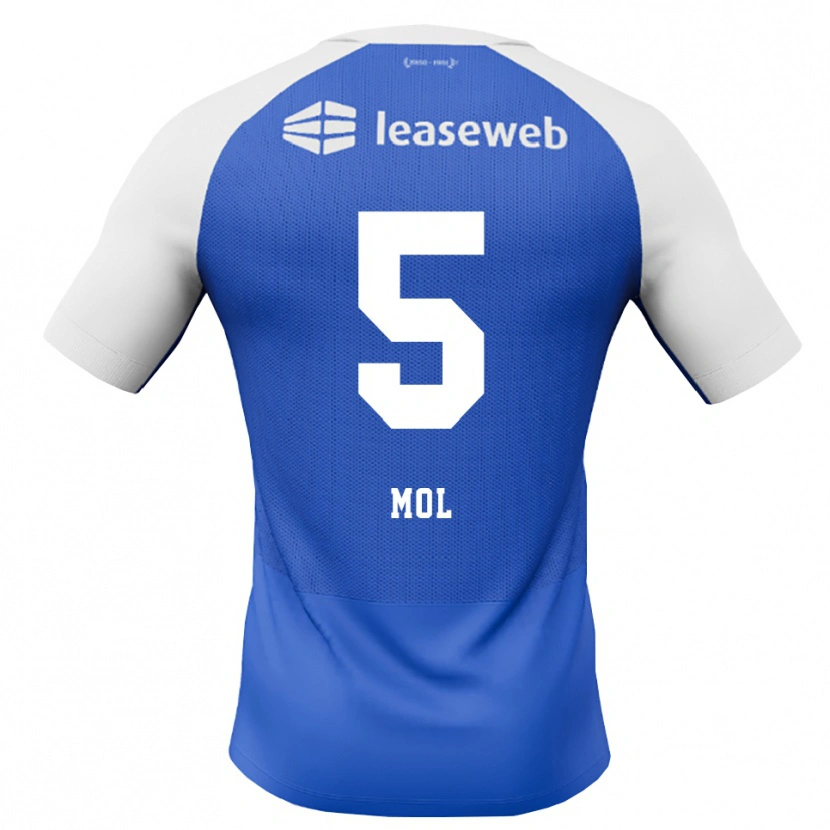 Danxen Pánské Camie Mol #5 Modrá Chodníčková Červená Bílá Daleko Hráčské Dresy 2026/27 Dres