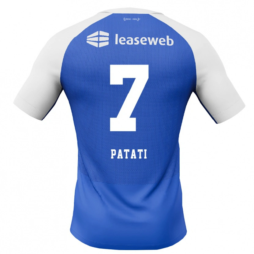 Danxen Pánské Weslley Patati #7 Modrá Chodníčková Červená Bílá Daleko Hráčské Dresy 2026/27 Dres