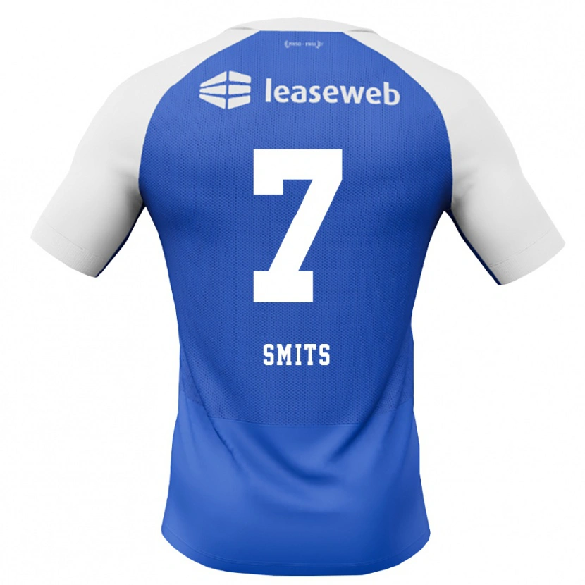 Danxen Pánské Anthony Smits #7 Modrá Chodníčková Červená Bílá Daleko Hráčské Dresy 2026/27 Dres