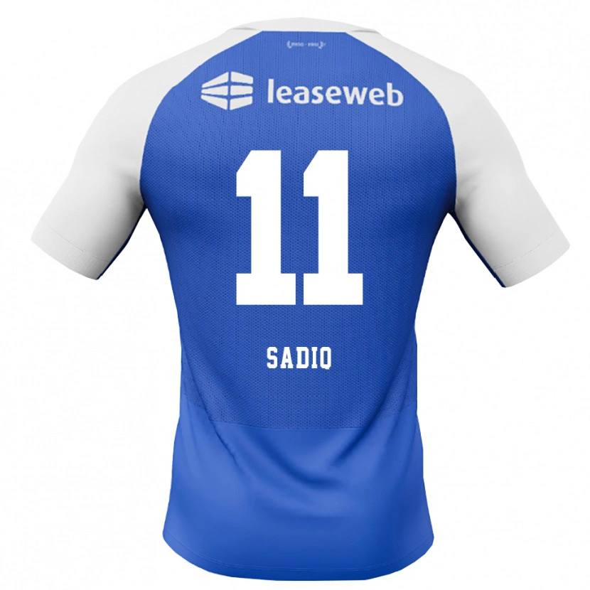 Danxen Pánské Ibrahim Sadiq #11 Modrá Chodníčková Červená Bílá Daleko Hráčské Dresy 2026/27 Dres