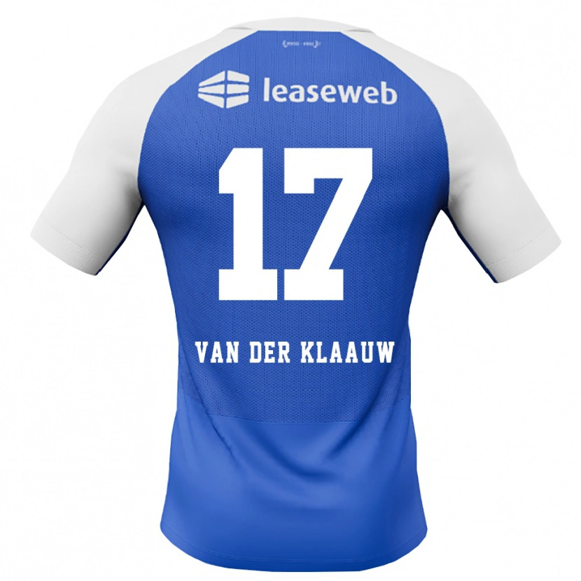 Danxen Pánské Deacon Van Der Klaauw #17 Modrá Chodníčková Červená Bílá Daleko Hráčské Dresy 2026/27 Dres