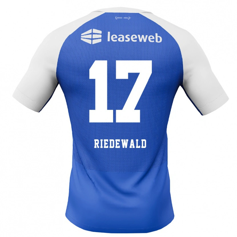 Danxen Pánské Kenzo Riedewald #17 Modrá Chodníčková Červená Bílá Daleko Hráčské Dresy 2026/27 Dres