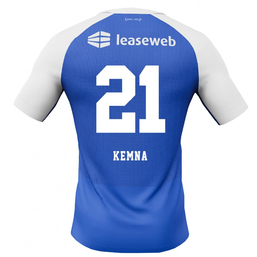 Danxen Pánské Ties Kemna #21 Modrá Chodníčková Červená Bílá Daleko Hráčské Dresy 2026/27 Dres
