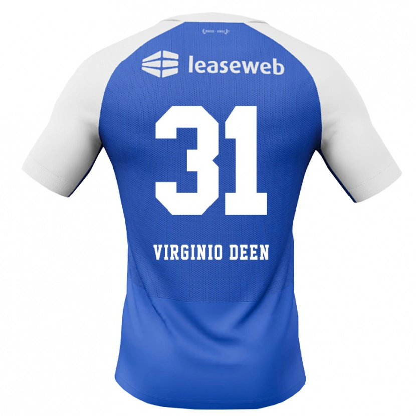 Danxen Pánské Daniël Virginio Deen #31 Modrá Chodníčková Červená Bílá Daleko Hráčské Dresy 2026/27 Dres