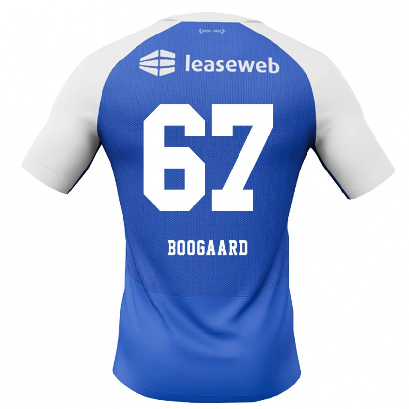 Danxen Pánské Kasper Boogaard #67 Modrá Chodníčková Červená Bílá Daleko Hráčské Dresy 2026/27 Dres