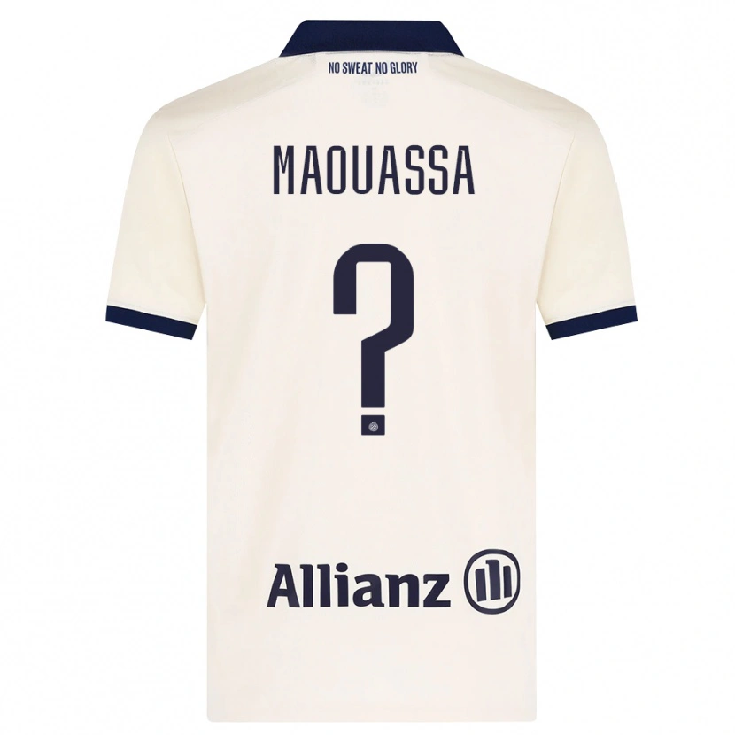Danxen Pánské Faitout Maouassa #0 Béžová Černá Daleko Hráčské Dresy 2026/27 Dres