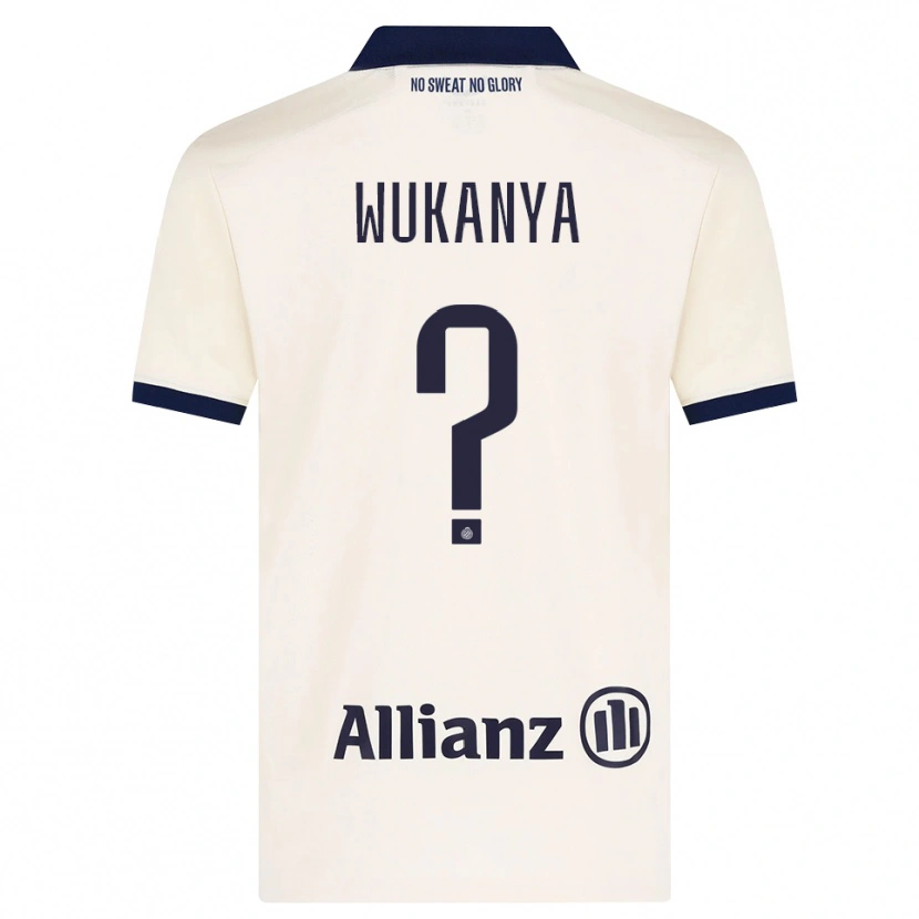 Danxen Pánské Stéphane Wukanya #0 Béžová Černá Daleko Hráčské Dresy 2026/27 Dres