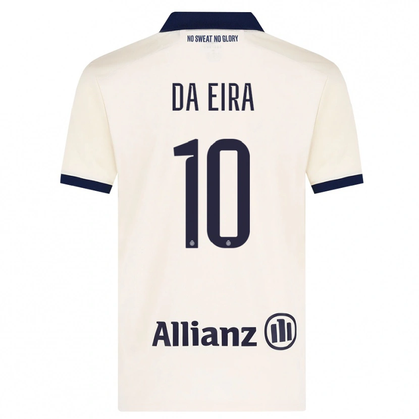 Danxen Pánské Stefanie Da Eira #10 Béžová Černá Daleko Hráčské Dresy 2026/27 Dres