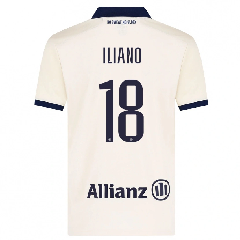 Danxen Pánské Isabelle Iliano #18 Béžová Černá Daleko Hráčské Dresy 2026/27 Dres