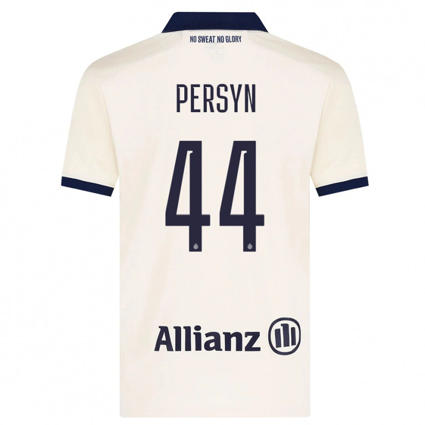 Danxen Pánské Noor Persyn #44 Béžová Černá Daleko Hráčské Dresy 2026/27 Dres