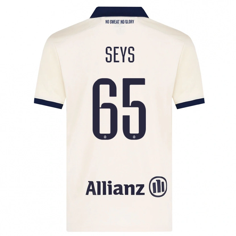 Danxen Pánské Joaquin Seys #65 Béžová Černá Daleko Hráčské Dresy 2026/27 Dres