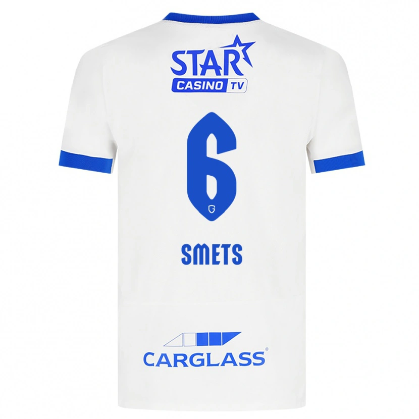 Danxen Pánské Matte Smets #6 Bílá Modrá Daleko Hráčské Dresy 2026/27 Dres