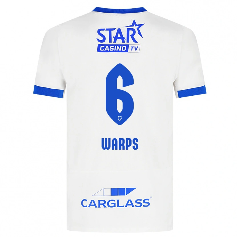 Danxen Pánské Isa Warps #6 Bílá Modrá Daleko Hráčské Dresy 2026/27 Dres