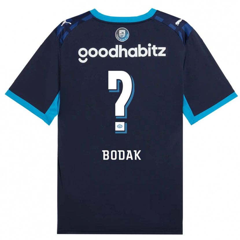 Danxen Pánské Tyrick Bodak #0 Modrá Chodníčková Královská Modř Třetí Hráčské Dresy 2026/27 Dres