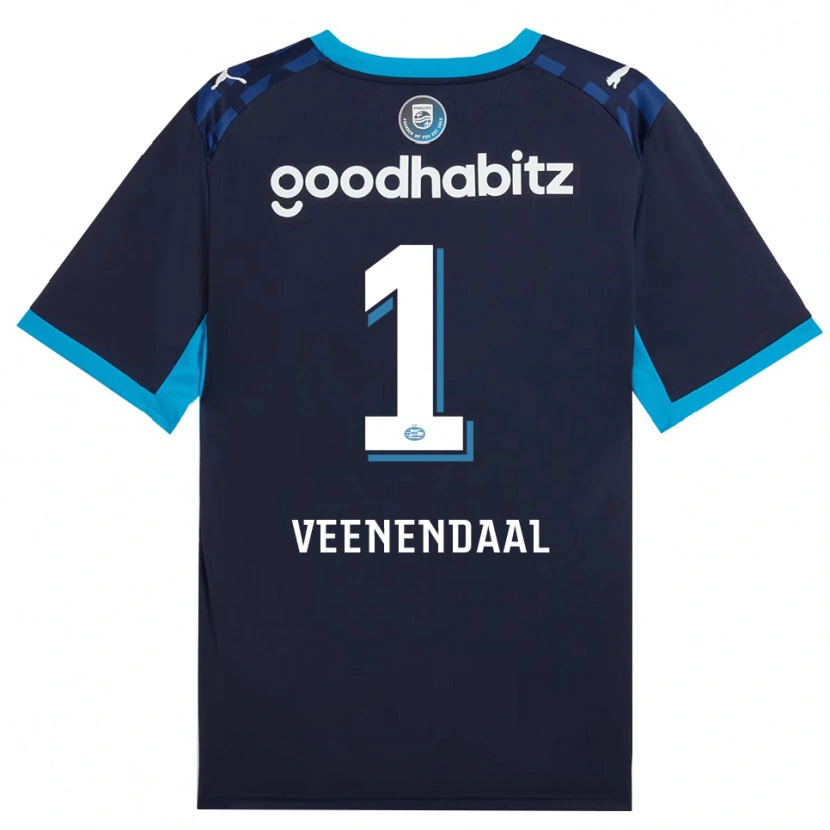 Danxen Pánské Sari Van Veenendaal #1 Modrá Chodníčková Královská Modř Třetí Hráčské Dresy 2026/27 Dres
