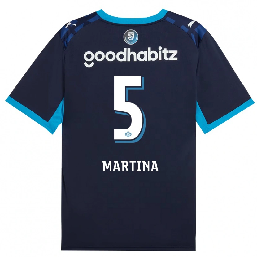 Danxen Pánské Jorvimar Martina #5 Modrá Chodníčková Královská Modř Třetí Hráčské Dresy 2026/27 Dres