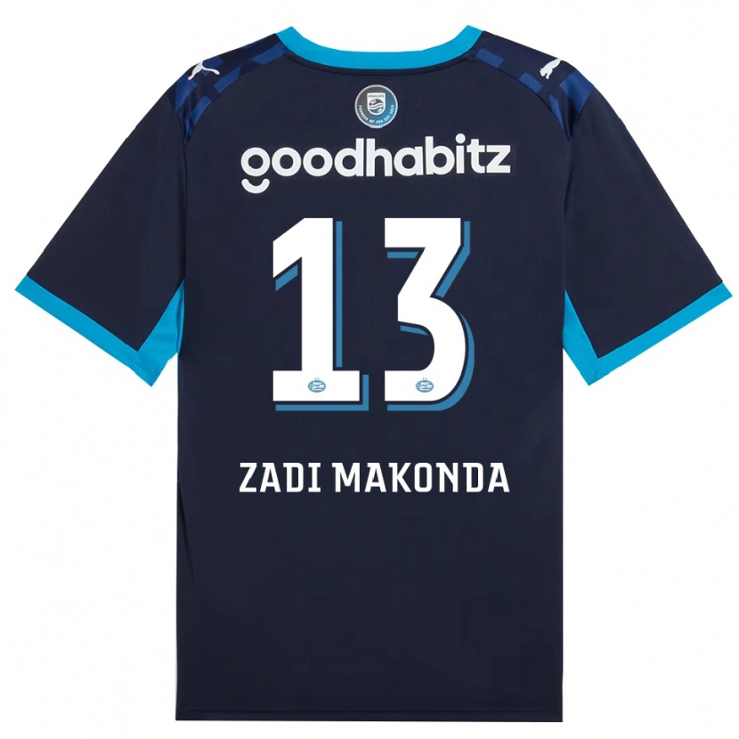 Danxen Pánské David Zadi Makonda #13 Modrá Chodníčková Královská Modř Třetí Hráčské Dresy 2026/27 Dres