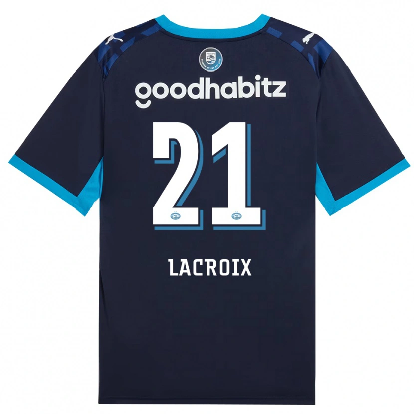 Danxen Pánské Robine Lacroix #21 Modrá Chodníčková Královská Modř Třetí Hráčské Dresy 2026/27 Dres