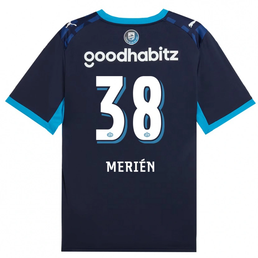 Danxen Pánské Fabian Merién #38 Modrá Chodníčková Královská Modř Třetí Hráčské Dresy 2026/27 Dres