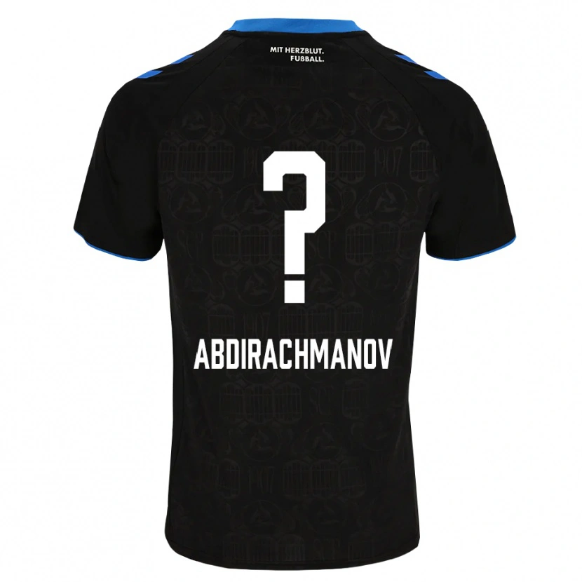 Danxen Dámské Islom Abdirachmanov #0 Černá Bílá Červená Domů Hráčské Dresy 2026/27 Dres