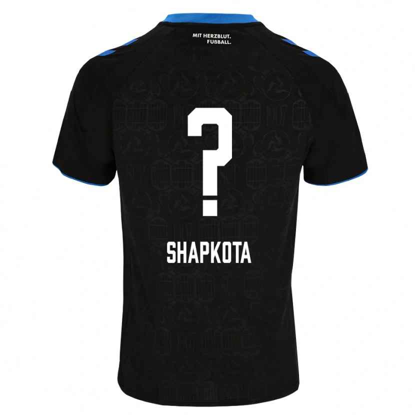 Danxen Dámské Raul Shapkota #0 Černá Bílá Červená Domů Hráčské Dresy 2026/27 Dres