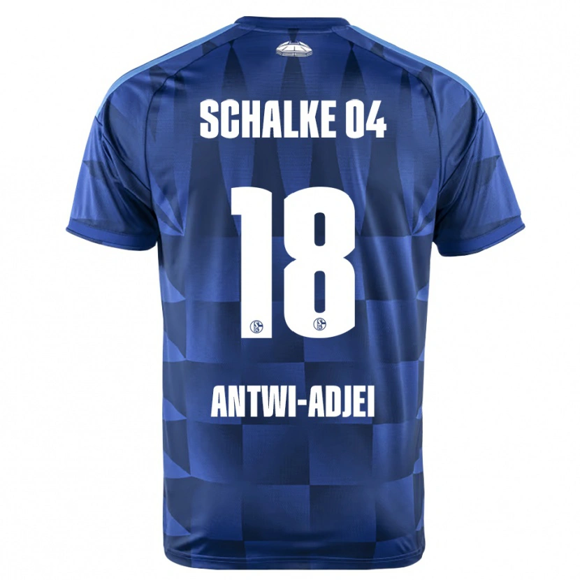 Danxen Dámské Christopher Antwi-Adjei #18 Tmavě Modrá Žlutá Bílá Domů Hráčské Dresy 2026/27 Dres