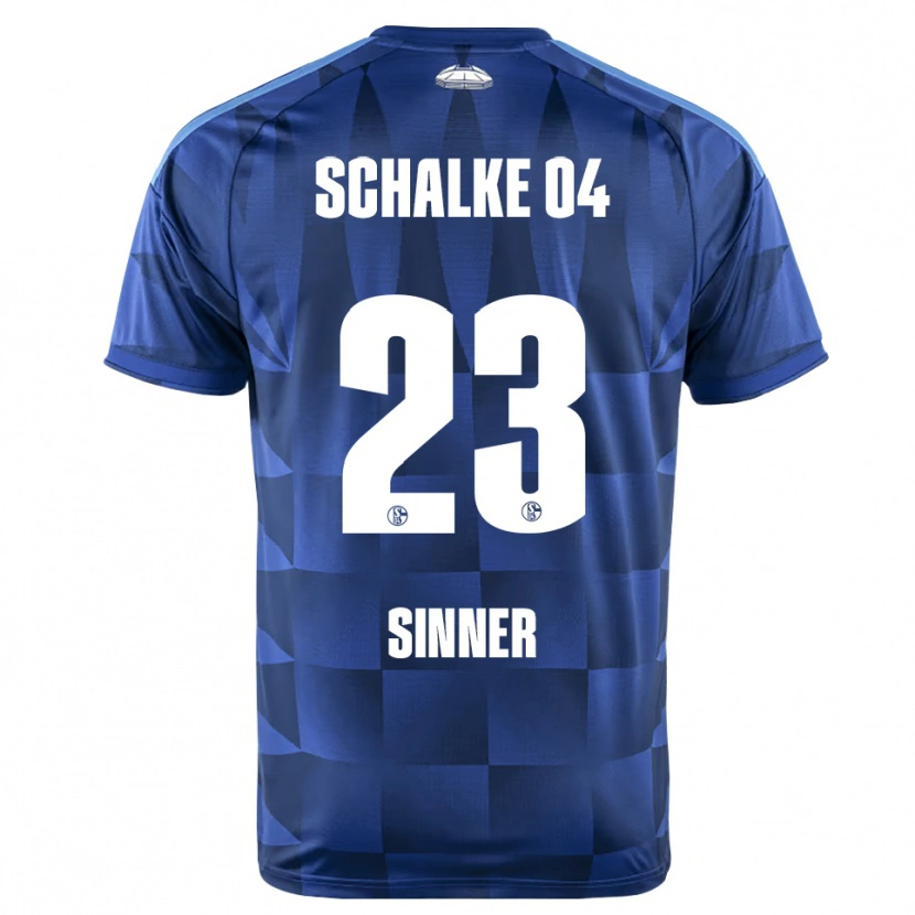 Danxen Dámské Tiffany Sinner #23 Tmavě Modrá Žlutá Bílá Domů Hráčské Dresy 2026/27 Dres